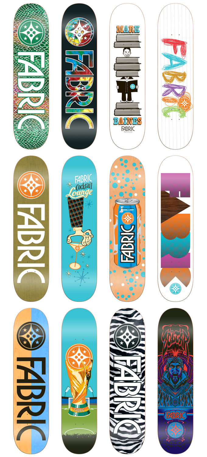 Fabric Skateboards Winter 13