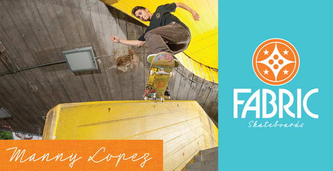 Fabric Skateboards Manny Lopez