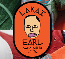 Lakai X Earl Sweatshirt