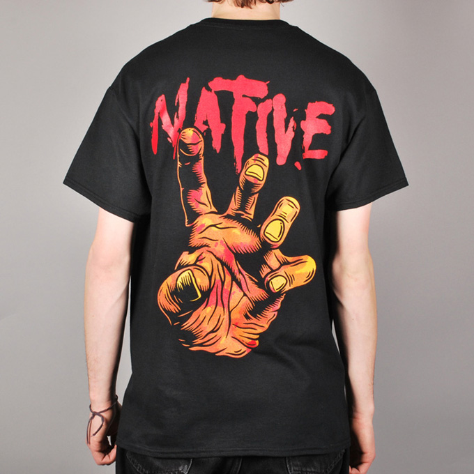 Nativce Skate Store The Hand T-SHirt