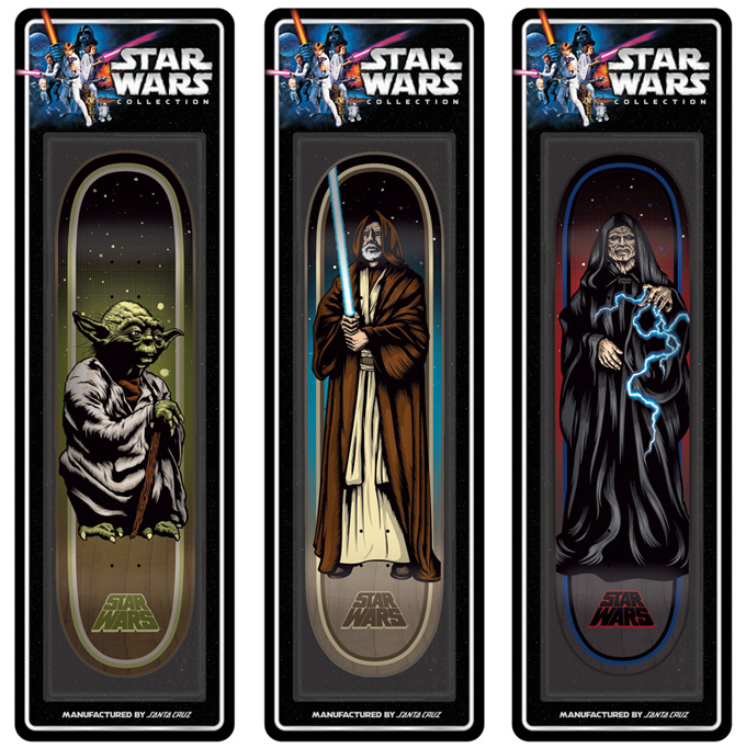 Star Wars X Santa Cruz Drop 3 Blister Packs