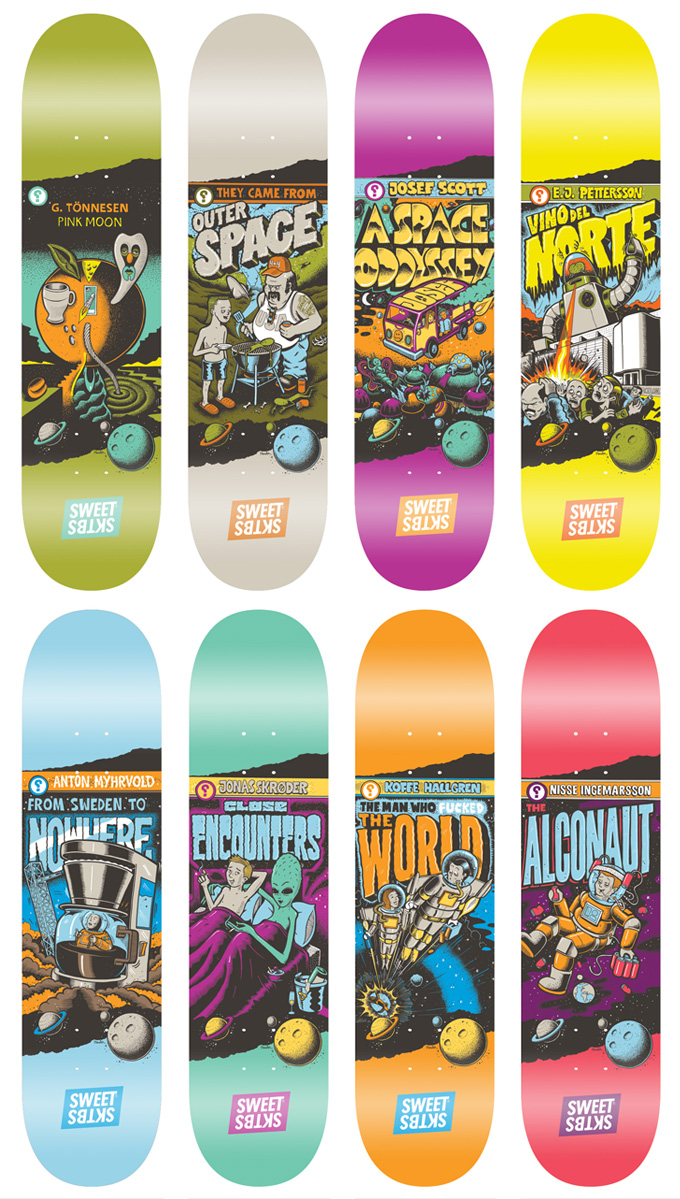 Sweet SKTBS Spaced Out Decks