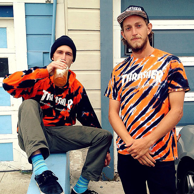 Thrasher Tiger Tie Dye